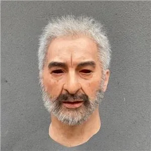 قناع وجه سيليكون مخصص